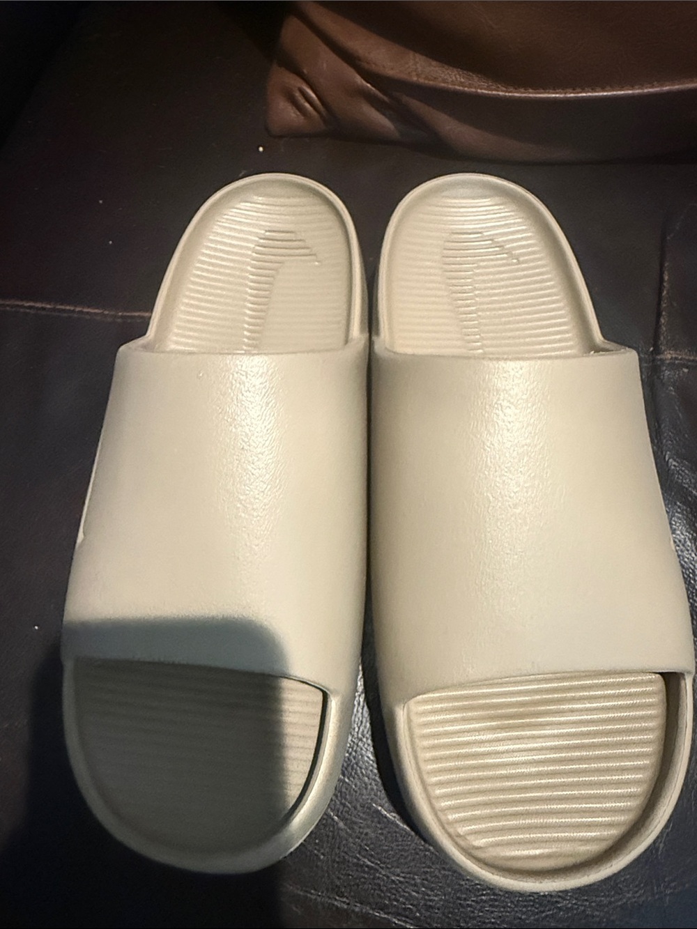 Nike Men’s Slide Sandals in Light Beige
